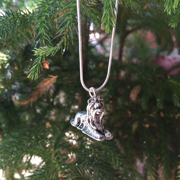 Yorkshire Terrier Yorkie Dog 20” SS Necklace - Picture 3 of 4